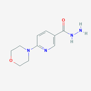 molecular formula C10H14N4O2 B1597905 6-Morpholinonicotinohydrazide CAS No. 388088-71-9
