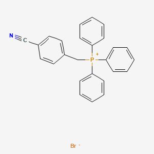 molecular formula C26H21BrNP B1597909 (4-Cyanobenzyl)(triphenyl)phosphonium bromide CAS No. 26104-68-7