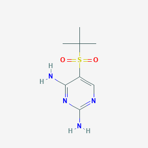 molecular formula C8H14N4O2S B1597911 5-(Tert-butylsulfonyl)pyrimidine-2,4-diamine CAS No. 175202-17-2