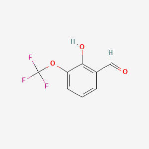 molecular formula C8H5F3O3 B1597913 2-Hydroxy-3-(trifluoromethoxy)benzaldehyde CAS No. 497959-31-6