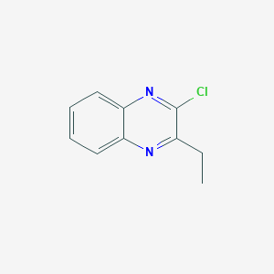 molecular formula C10H9ClN2 B1597914 2-Chloro-3-ethylquinoxaline CAS No. 77186-62-0