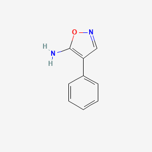 molecular formula C9H8N2O B1597928 4-Phenylisoxazol-5-amine CAS No. 4320-83-6