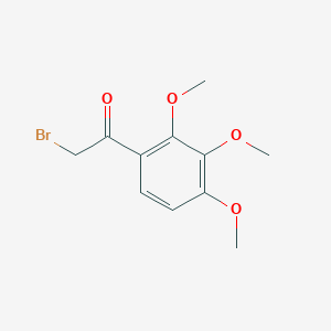 molecular formula C11H13BrO4 B1597933 2-Bromo-1-(2,3,4-trimethoxyphenyl)ethanone CAS No. 54109-14-7