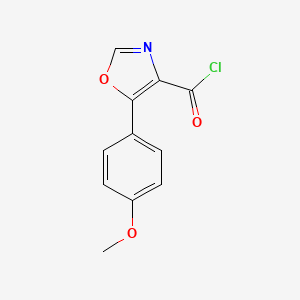 5-(4-Methoxyphenyl)-1,3-oxazole-4-carbonyl chloride