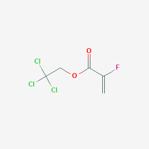 molecular formula C5H4Cl3FO2 B1597954 2,2,2-三氯乙基-2-氟丙烯酸酯 CAS No. 98120-00-4