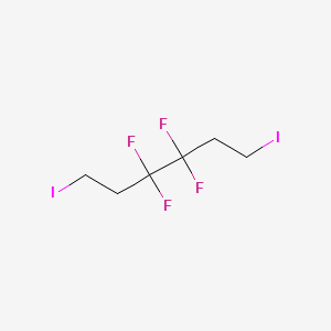 molecular formula C6H8F4I2 B1597955 3,3,4,4-Tetrafluoro-1,6-diiodohexane CAS No. 2163-06-6