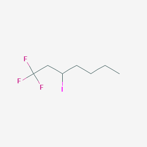 molecular formula C7H12F3I B1597956 1,1,1-三氟-3-碘庚烷 CAS No. 89608-37-7