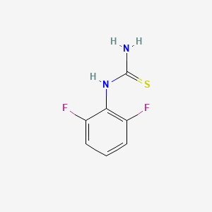 molecular formula C7H6F2N2S B1597958 (2,6-Difluorophenyl)thiourea CAS No. 59772-31-5