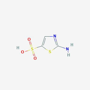 molecular formula C3H4N2O3S2 B1597968 2-氨基-5-噻唑磺酸 CAS No. 82971-10-6