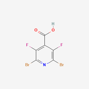 B1597985 2,6-Dibromo-3,5-difluoroisonicotinic acid CAS No. 325461-60-7