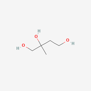 molecular formula C5H12O3 B1597996 2-Methylbutane-1,2,4-triol CAS No. 62875-07-4