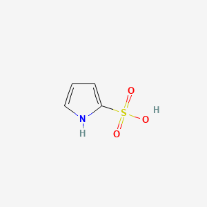 molecular formula C4H5NO3S B1598000 1H-pyrrole-2-sulfonic acid CAS No. 84864-63-1