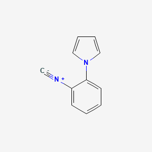 molecular formula C11H8N2 B1598011 1-(2-Isocyanophenyl)pyrrole CAS No. 350829-07-1