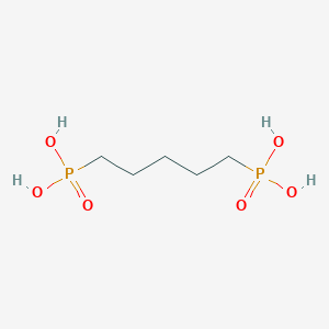 molecular formula C5H14O6P2 B1598017 5-phosphonopentylphosphonic Acid CAS No. 4672-25-7