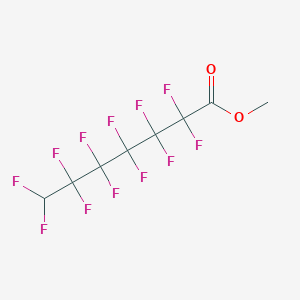molecular formula C8H4F12O2 B1598019 Methyl 7H-perfluoroheptanoate CAS No. 84567-13-5
