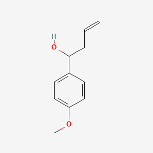 molecular formula C11H14O2 B1598034 1-(4-Methoxyphenyl)but-3-en-1-ol CAS No. 24165-60-4
