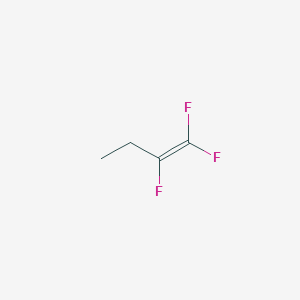 molecular formula C4H5F3 B1598036 1,1,2-三氟丁-1-烯 CAS No. 383-84-6