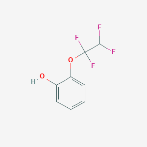 molecular formula C8H6F4O2 B1598039 2-(1,1,2,2-Tetrafluoroethoxy)phenol CAS No. 88553-88-2