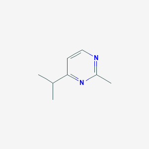 molecular formula C8H12N2 B159804 4-Isopropyl-2-methylpyrimidine CAS No. 127958-18-3