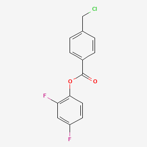 2,4-Difluorophenyl 4-(Chloromethyl)Benzoate