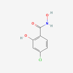molecular formula C7H6ClNO3 B1598044 4-chloro-N,2-dihydroxybenzamide CAS No. 61799-78-8