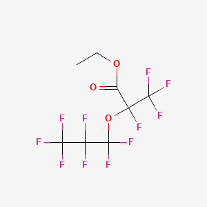 molecular formula C8H5F11O3 B1598048 Ethyl perfluoro(2-methyl-3-oxahexanoate) CAS No. 79851-29-9
