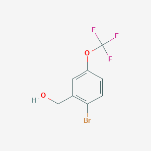 molecular formula C8H6BrF3O2 B1598051 2-Bromo-5-(trifluoromethoxy)benzyl alcohol CAS No. 886763-15-1