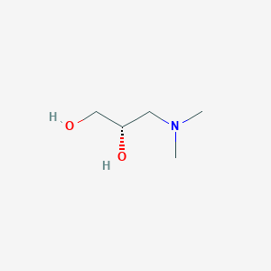 molecular formula C5H13NO2 B1598053 (S)-3-(Dimethylamino)-1,2-propanediol CAS No. 666234-82-8