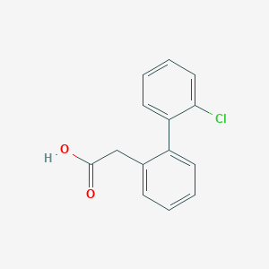 2-[2-(2-chlorophenyl)phenyl]acetic Acid