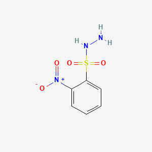 molecular formula C6H7N3O4S B1598070 2-Nitrobenzenesulfonohydrazide CAS No. 5906-99-0