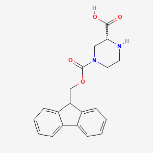 4-Fmoc-Piperazine-2-(R)-carboxylic acid