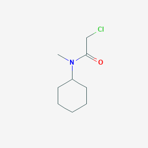 molecular formula C9H16ClNO B1598076 2-chloro-N-cyclohexyl-N-methylacetamide CAS No. 2567-56-8