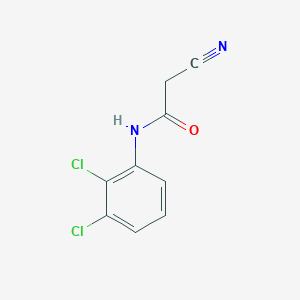 molecular formula C9H6Cl2N2O B1598086 2-cyano-N-(2,3-dichlorophenyl)acetamide CAS No. 90418-04-5