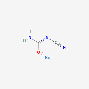 B1598087 Cyanourea sodium salt CAS No. 76989-89-4