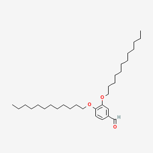 molecular formula C31H54O3 B1598090 3,4-Bis(dodecyloxy)benzaldehyde CAS No. 117241-25-5