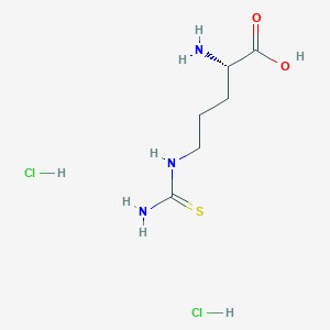 molecular formula C6H15Cl2N3O2S B1598093 L-Thiocitrulline dihydrochloride CAS No. 212051-53-1