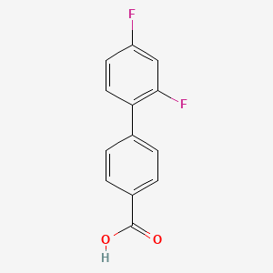 molecular formula C13H8F2O2 B1598121 4-(2,4-difluorophenyl)benzoic Acid CAS No. 331760-41-9