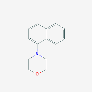 molecular formula C14H15NO B1598130 4-Naphthalen-1-yl-morpholine CAS No. 98223-72-4