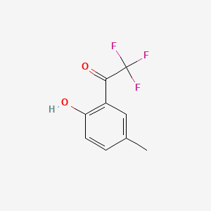 molecular formula C9H7F3O2 B1598132 2,2,2-Trifluoro-1-(2-hydroxy-5-methylphenyl)ethanone CAS No. 70978-57-3