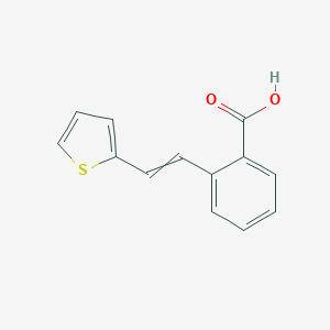 molecular formula C13H10O2S B159814 2-(2-Thiophen-2-ylethenyl)benzoic acid CAS No. 1966-89-8