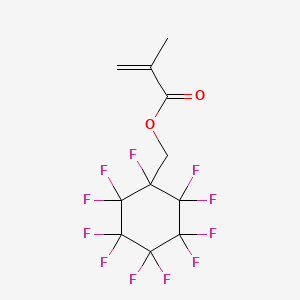 molecular formula C11H7F11O2 B1598161 (Perfluorocyclohexyl)methyl methacrylate CAS No. 25965-83-7