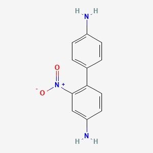 molecular formula C12H11N3O2 B1598163 2-Nitrobenzidine CAS No. 2243-78-9