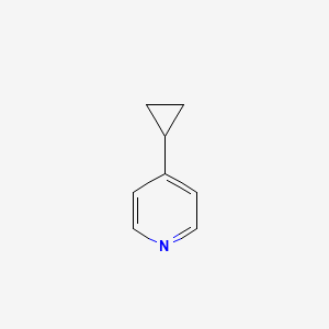molecular formula C8H9N B1598168 4-环丙基吡啶 CAS No. 4904-21-6