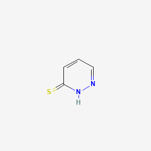 molecular formula C4H4N2S B1598171 Pyridazine-3-thiol CAS No. 28544-77-6