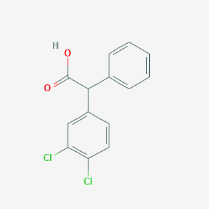 molecular formula C14H10Cl2O2 B1598173 2-(3,4-Dichlorophenyl)-2-phenylacetic acid CAS No. 88875-60-9