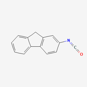 molecular formula C14H9NO B1598191 9H-Fluoren-2-yl isocyanate CAS No. 81741-69-7