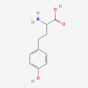 molecular formula C10H13NO3 B1598195 2-amino-4-(4-hydroxyphenyl)butanoic Acid CAS No. 185062-84-4
