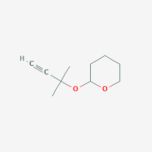 molecular formula C10H16O2 B1598199 2-Methyl-3-butyn-2-yl 2-tetrahydropyranyl ether CAS No. 27943-46-0