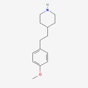 4-[2-(4-Methoxyphenyl)ethyl]piperidine