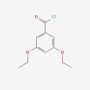 molecular formula C11H13ClO3 B1598209 3,5-Diethoxybenzoyl chloride CAS No. 347913-16-0